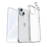 3IN1 Clearcase+tempered Glass+cameralens Protector Compatible With IPHONE14