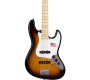 Sx SJB75 Swamp Ash 4 String Bass Guitar 3 Tone Sunburst