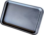 Rectangular Flat Baking Pan - 48CM X 32CM - Large Carbon Steel Cake Mould 1