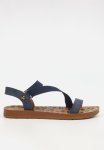 Zina 17 Ankle Strap - Navy