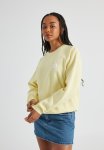 Graphic Crew Sweater - French Vanilla hotel Cherie