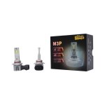 M3P 9005 LED Headlight Bulb 6000K 400% Brighter IP67 Cooling Fan System - Autostyle Motorsport South Africa