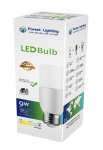 10 Forest Lighting LED Sticker BULB-9W DAYLIGHT-E27 BASE-3YRS Warranty