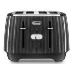 Delonghi Ballerina 4 Slice Toaster Opaline White CTD4003.W