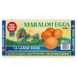 Eggs Large Free Range 18 Pack