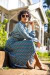 Ladies Printed Blouse & Skirt Blouse R165 Skirt R175