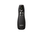 Logitech R400 Black Wireless Laser Presentation Remote - 910-001356