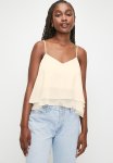 Chiffon Overlay Cami - Neutral