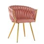 Gof Furniture Naya Dining Chair - Pink