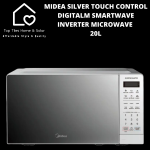 Defy Midea Silver Digital Touch Control Smartwave Inverter Microwave - 20L