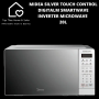 Defy Midea Silver Digital Touch Control Smartwave Inverter Microwave - 20L