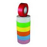 Llg Adhesive Label Tape Yellow Length: 12.7 M Width: 12.7 Mm Pack Of 6