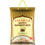 Brown Basmati Rice Whole Grain Healthy Chawal 5KG - High-fiber Nutritious Slender Grain For Weight Management Rich Earthy Aroma
