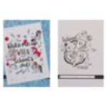 A4 Books Jackets 5 Pack Design May Vary
