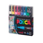 Uni Posca PC3M 1.3MM Bullet SET8