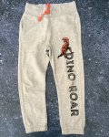 H&m Grey Melange Dinosaur Pants 5 6Y