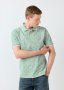 Regular Fit Geometric Pique Golfer