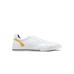 HPM00789 Mens Bob Milled Nubuck Shoes White - White 12