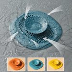Silicone Floor Drain - Bathroom Fixtures With Hair Collector Bathtub Stopper Stopper Sink Strainer And Strainer - Drains Faucets