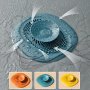 Silicone Floor Drain - Bathroom Fixtures With Hair Collector Bathtub Stopper Stopper Sink Strainer And Strainer - Drains Faucets Showers Home And Garden Accessories