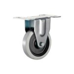 Castor Wheels Thermoplastic Rubber Fixed Wheel 75MM TOOC498