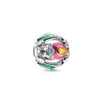 Bead Scarab Silver