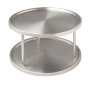 Wenko Lazy Susan 2-TIER Stainless Steel Cupboard Turntable - Duo