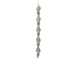 Plastic Icicle With Glitter 2.3X2.8X23CM - Gold
