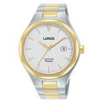 LORUS Classic Men's Quartz Watch Stainless Steel Silver White Dial