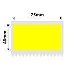 NB552 - - K3 Only - 75X40MM - 690 Yellow Labels