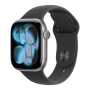 Apple Watch Series 11 Gps+cellular 46MM Space Grey Aluminium Case With Black Sport Band S/m