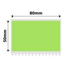 NB713 - - K3 Only - 80X50MM - 600 Green Labels