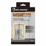 Dust Barrier For Door With Zip 1.2MX2.2M