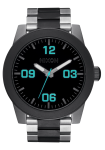 Nixon Corporal Stainless Steel Gunmetal Men's Watch A3465146-00
