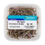 CBC Ifasten Square NO8 4.2MMX40MM 100 Pt Livestainable
