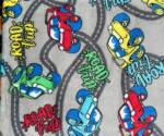 Printed Fluffy Fleece