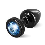 Diogol - Anni Butt Plug Round 25 Mm Black & Blue