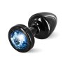 Diogol - Anni Butt Plug Round 25 Mm Black & Blue