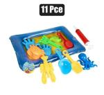 Beach Set 11PC W inflatable Sandpit