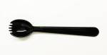 Long-handled Spork - Black 200MM