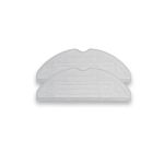Robotic Vacuum Cleaner Grey Mop Cloth For Single Vibrating-zone Mop Mount – 2 Sets