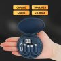 Multi USB Charging Adapter Cable Kit USB C Conversion Set USB A & Type C To Male Micro/Type C Data Transfer Card Storage Tray