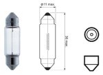 Valeo C5W Festoon 5W Globe Each