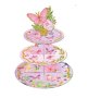 Kids Birthday Party 3 Tier Cupcake Stand - Butterfly