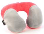 Cellini Travel Essentials Moulded Memory Foam Pillow Pink grey
