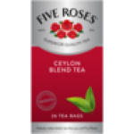 Five Roses Ceylon Blend Tea Bags 26 Pack