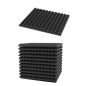 Echo-less Acoustic Foam Pyramid Panels 2.5CM 12 Pack