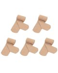 Century Star 5 Pairs Nude Ballet Tights For Girls 7-8 Years-soft Footed Dance Transition Tights