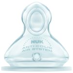 Nuk First Choice Silicone Vented Teat Small Hole 2'S