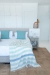 Haven & Earth Melody Bandwith Throw Eggshell natural